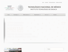 Tablet Screenshot of mail.itoaxaca.edu.mx